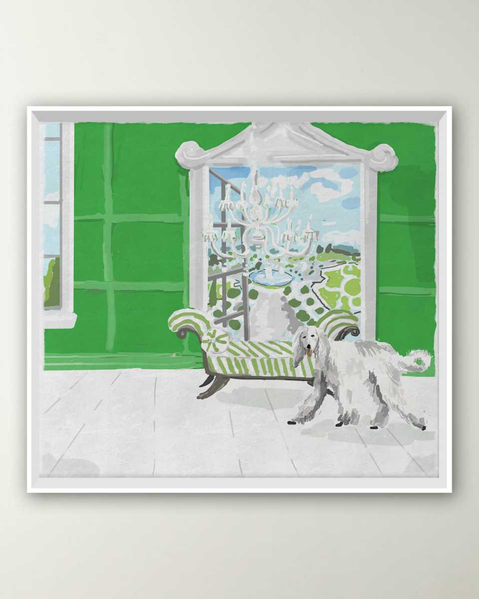 "Garden Views 1" Art by Dana Gibson