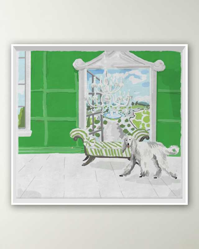 "Garden Views 1" Art by Dana Gibson