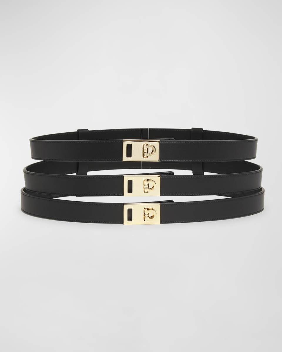 Hug Leather & Brass Belt