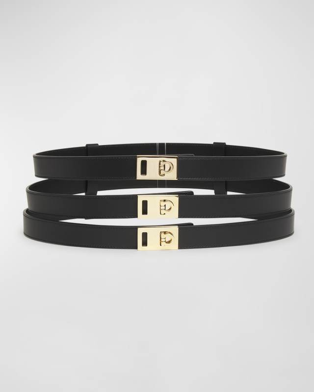 Hug Leather & Brass Belt
