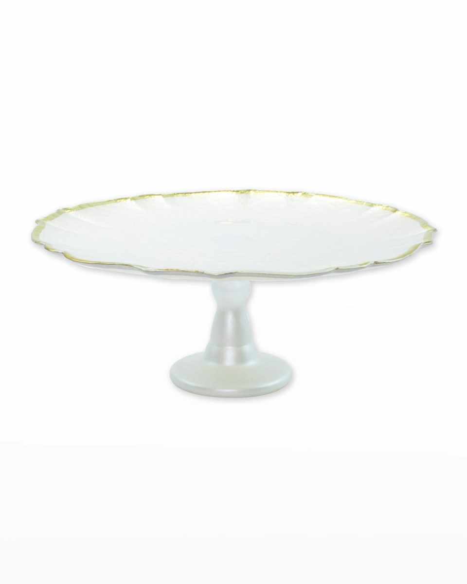 Baroque Glass Cake Stand