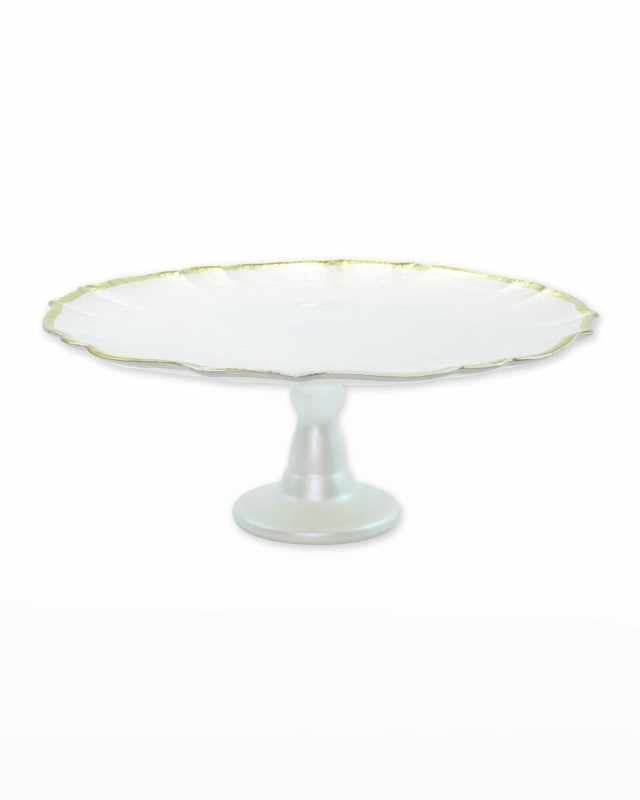 Baroque Glass Cake Stand