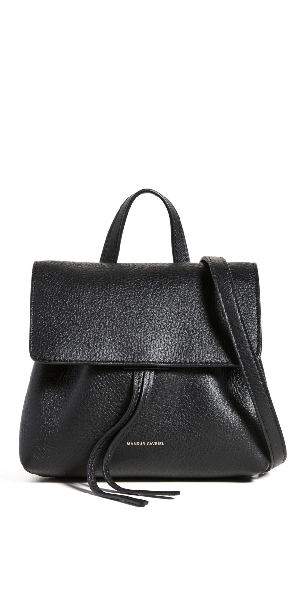 Mansur Gavriel Mini Soft Lady Bag Black