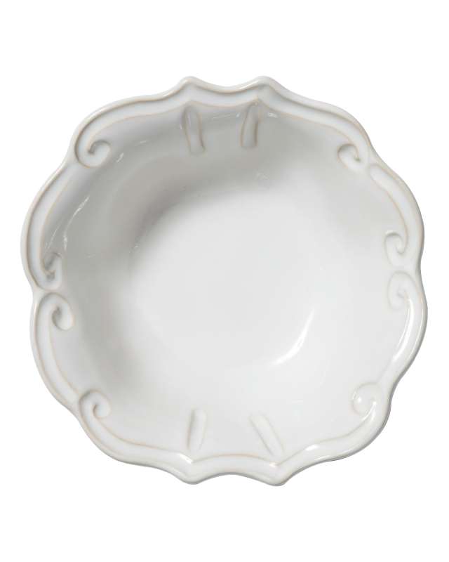 Incanto Stone Baroque Cereal Bowl, White