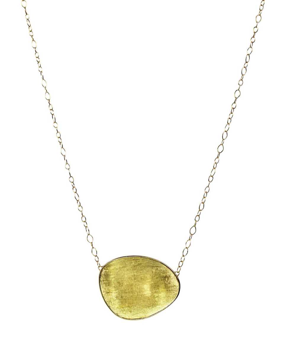 Lunaria 18k Gold Pendant Necklace