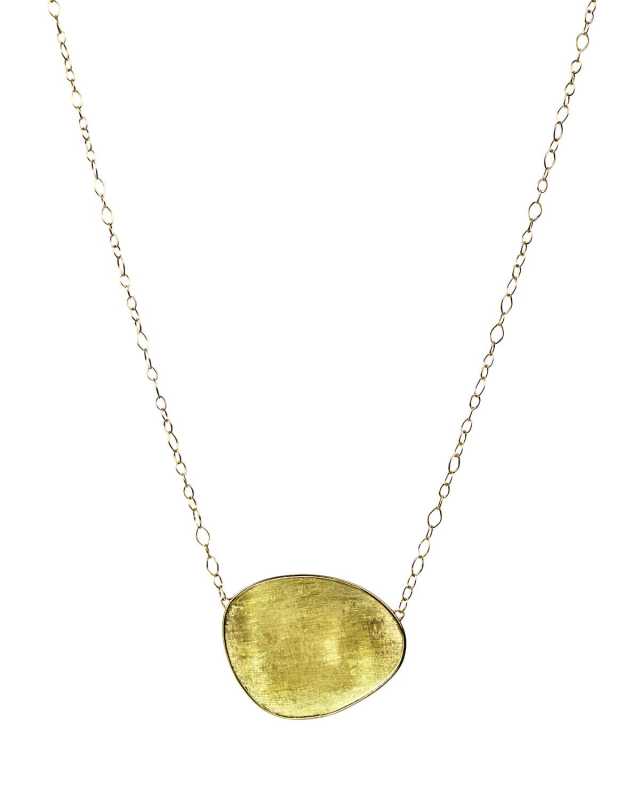 Lunaria 18k Gold Pendant Necklace