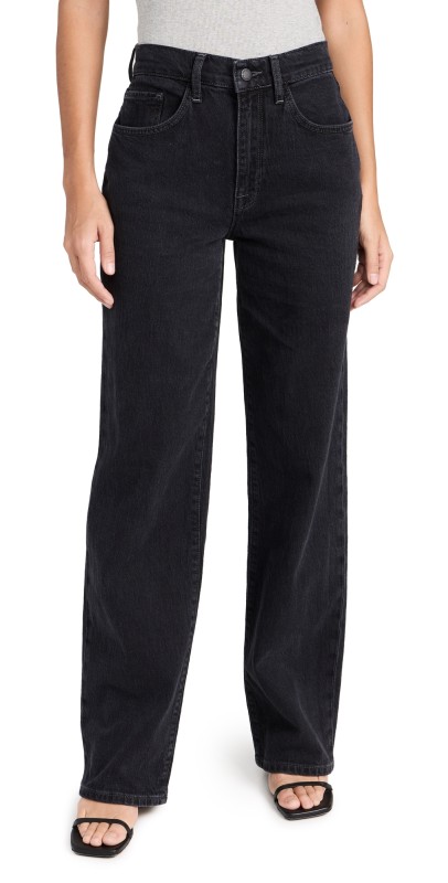 Triarchy Ms. Keaton High Rise Baggy Jeans Loved Black