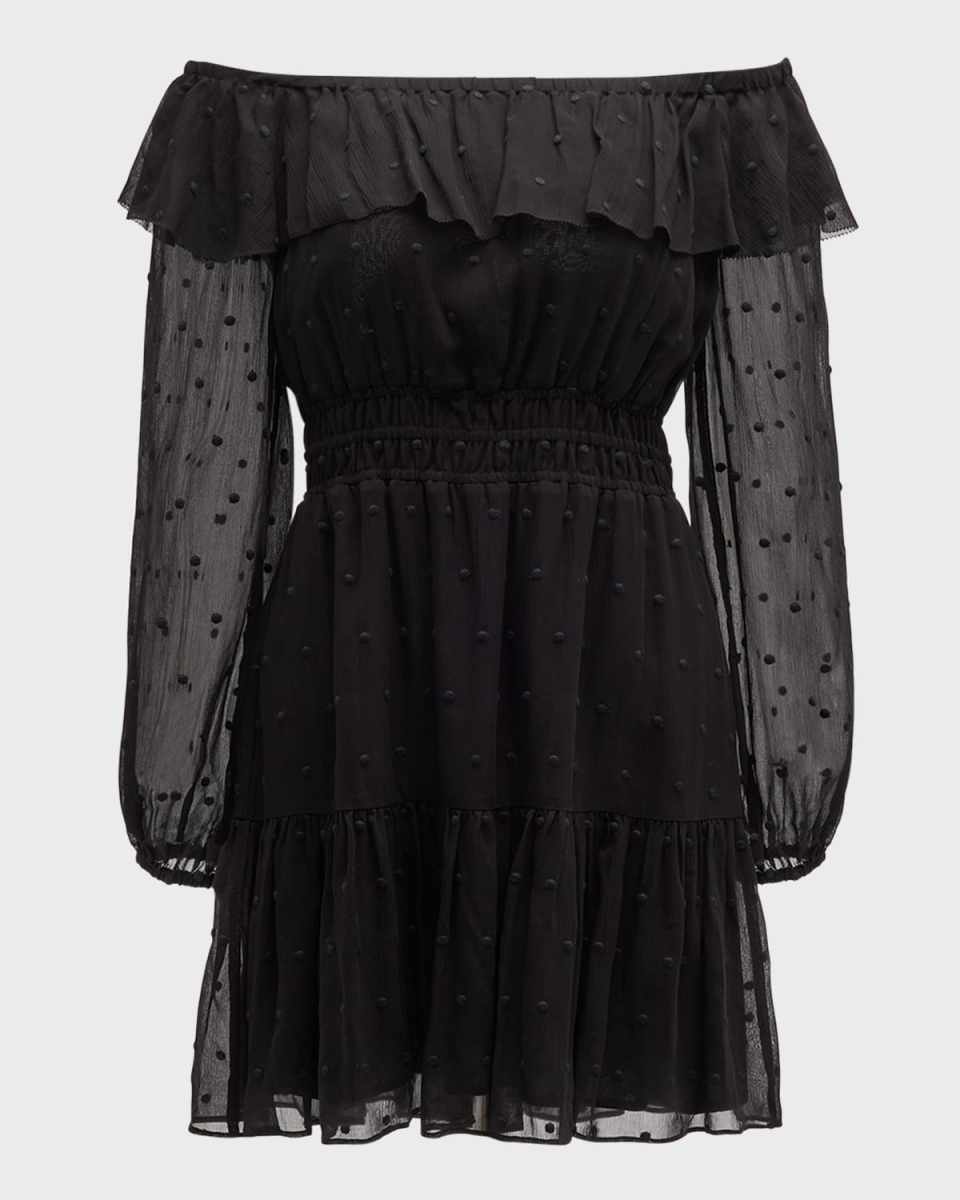 Seine Off-The-Shoulder Mini Dress