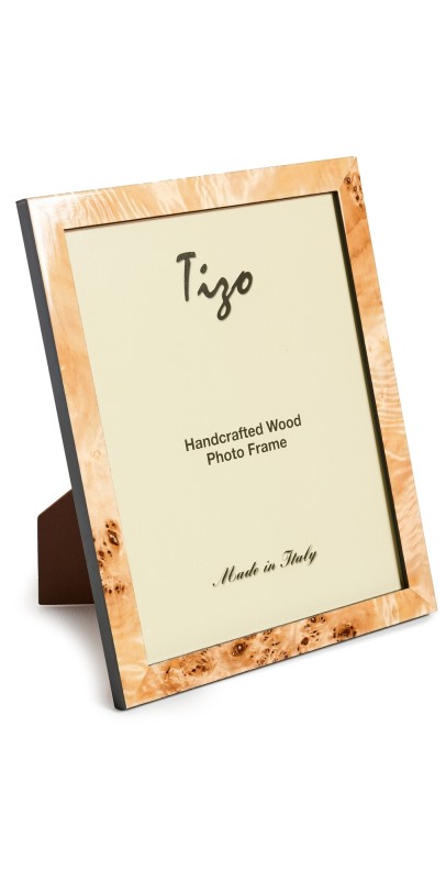Tizo Design Wood Frame 8x10 Natural Burl
