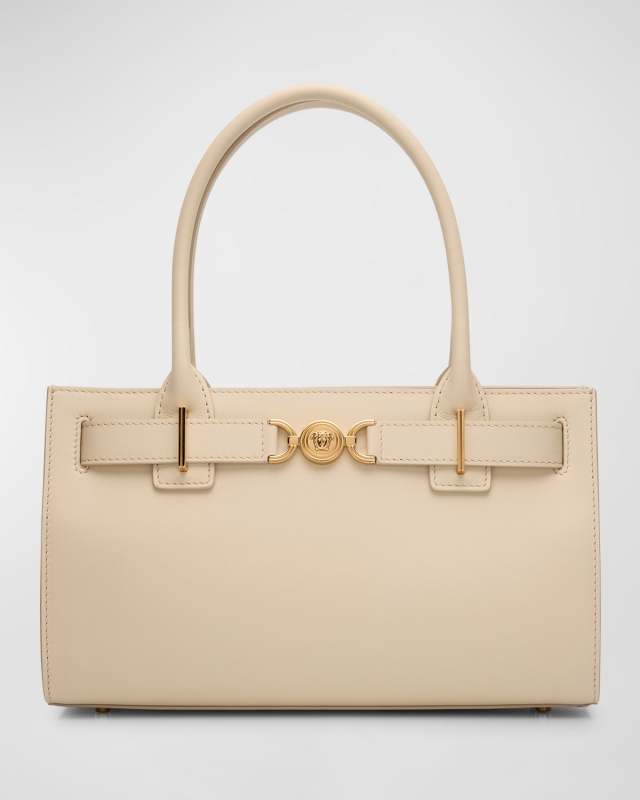 Medusa 95 Large Leather Tote Bag