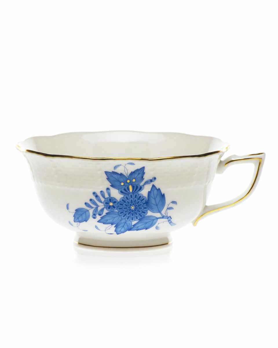 Blue Chinese Bouquet Teacup