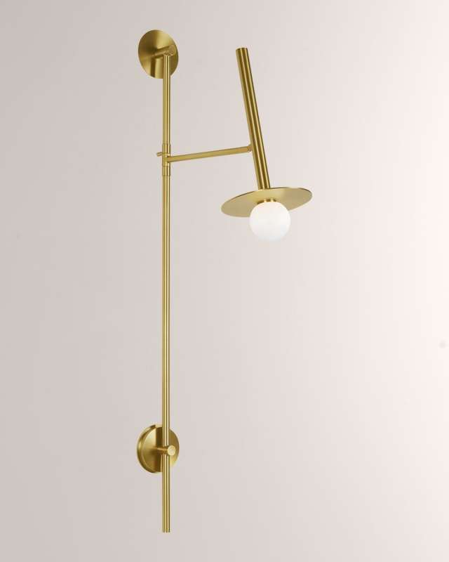 1 - Light Large Pivot Wall Sconce Nodes By Kelly Wearstler