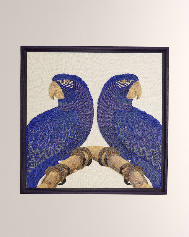 Macaw Beaded Wall Art