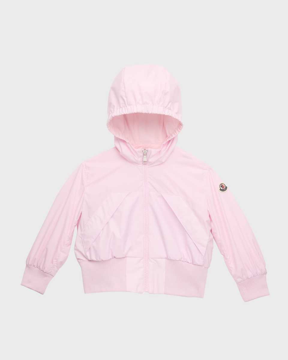 Girl's Assia Jacket Lightweight Hooded Jacket, Size 8-