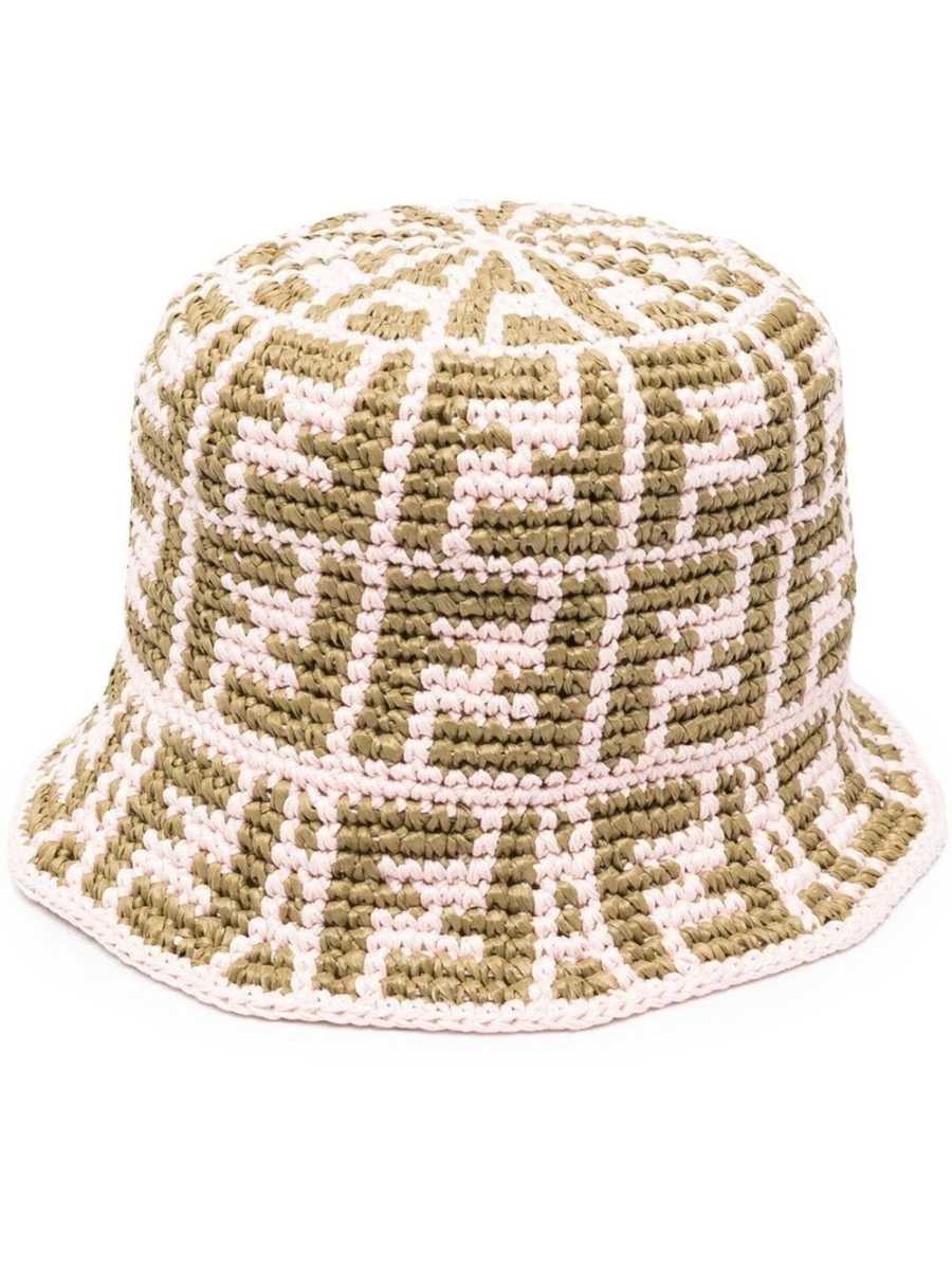FF-motif bucket hat