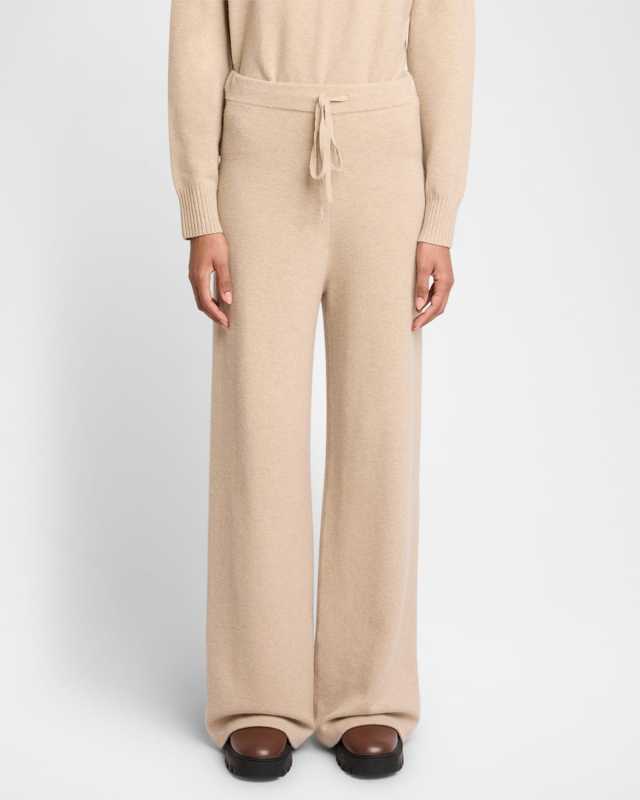 Wool Drawstring Pants