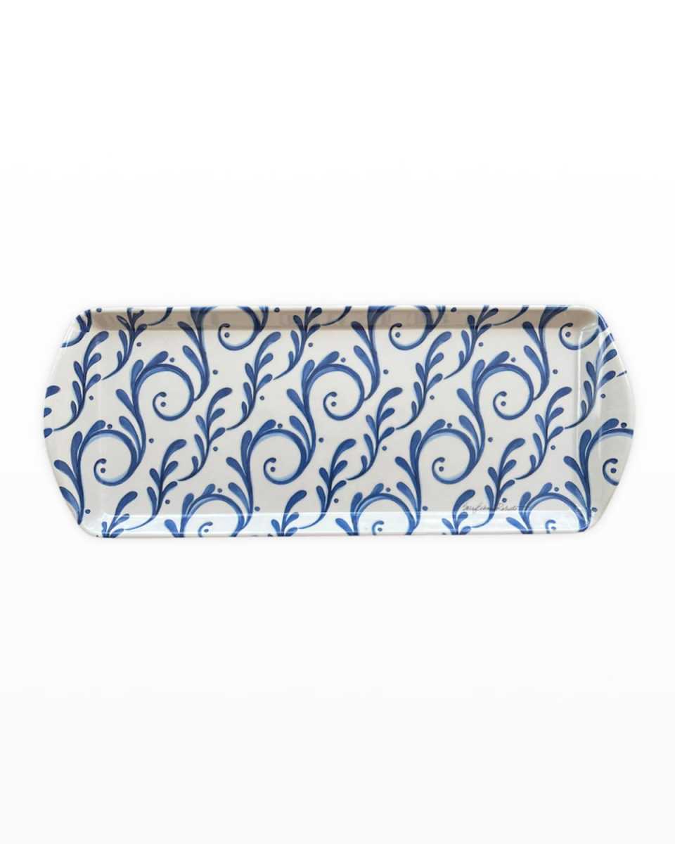Indigo Song Loaf Tray
