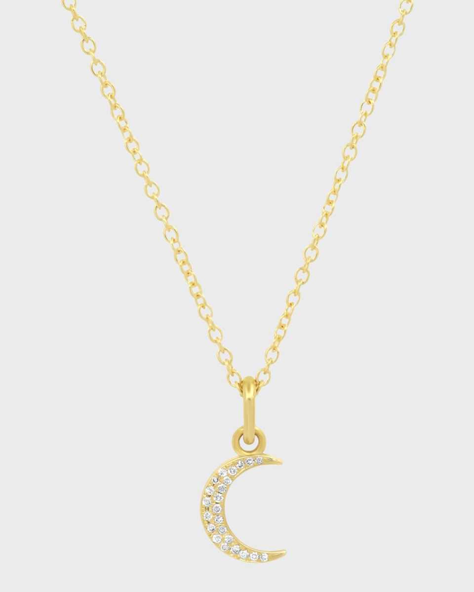 Mini Diamond Carson Pendant Necklace