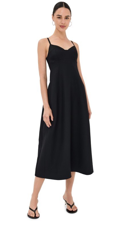 CO Bustier Cut Dress Black
