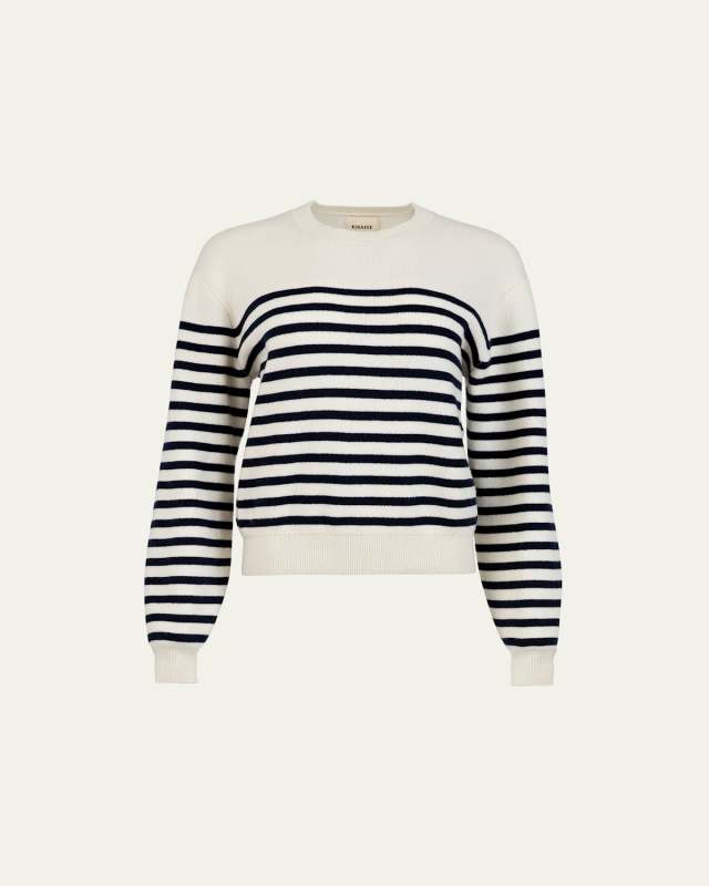 Viola Stripe Cashmere Sweat