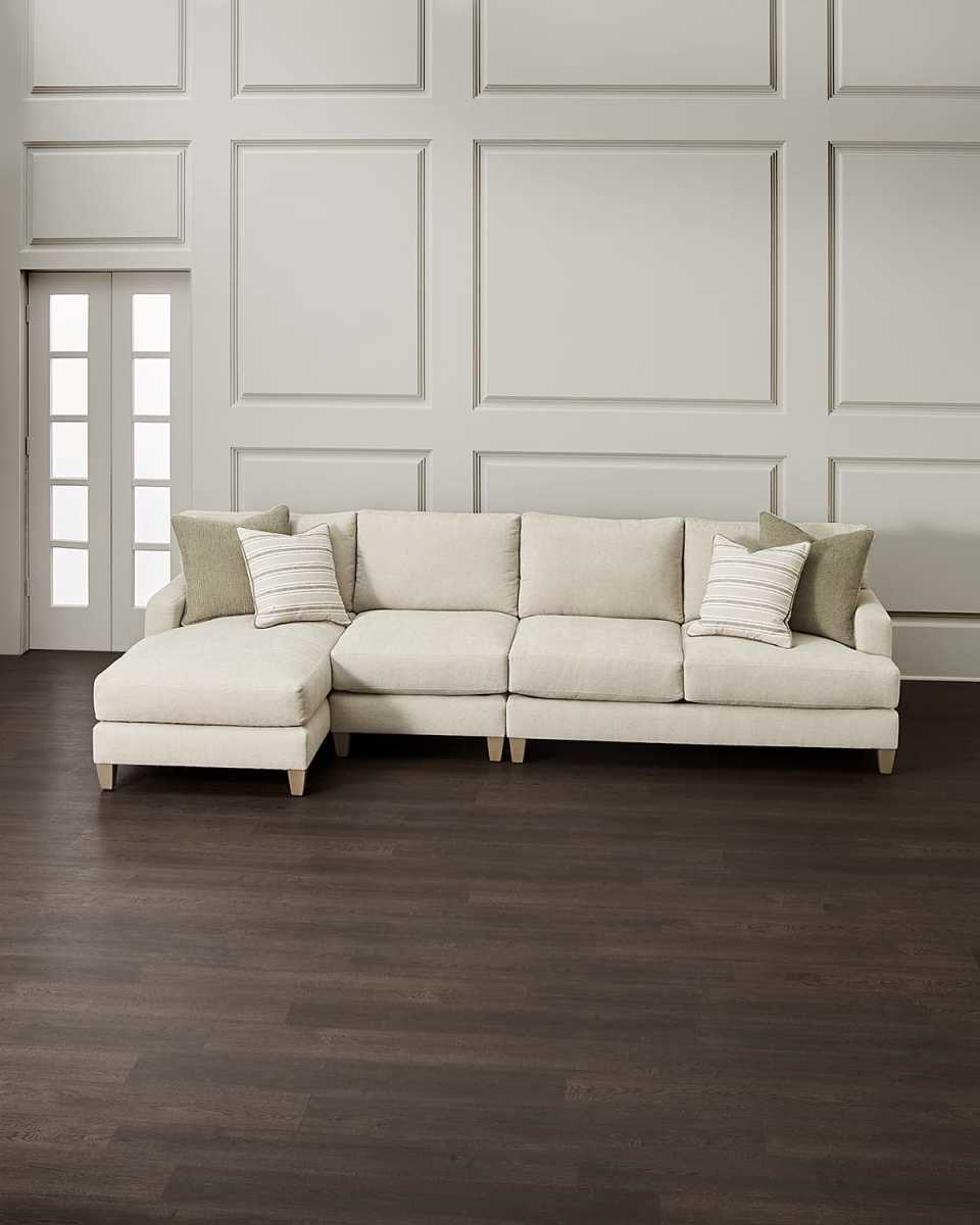 Mila 3-Piece Left Chaise Sectional