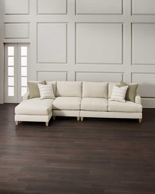 Mila 3-Piece Left Chaise Sectional
