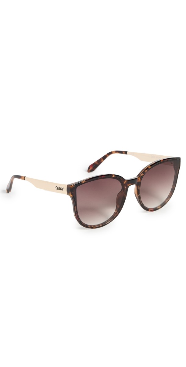 Quay Date Night Sunglasses Neutral Tort/Brow