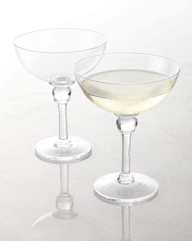 HARTLAND CRYSTAL COUPE CHAMPAGNE GLASS