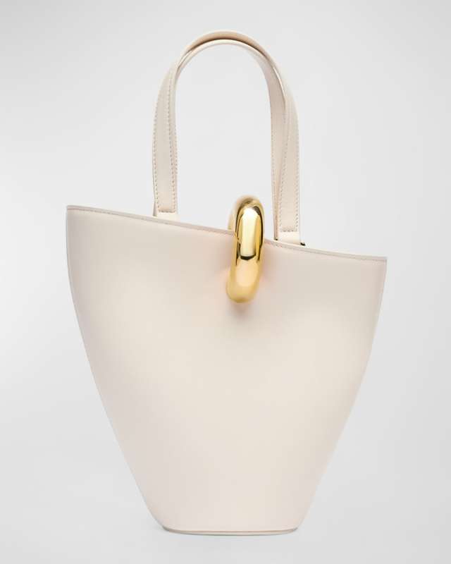 Le Petit Bambola Ring Leather Bucket Bag