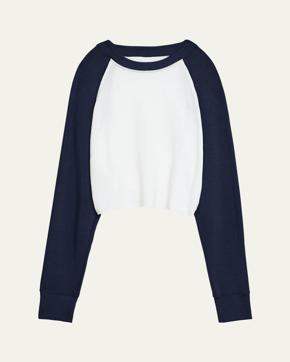 Warm Up Cropped Fleece Sweatshirt