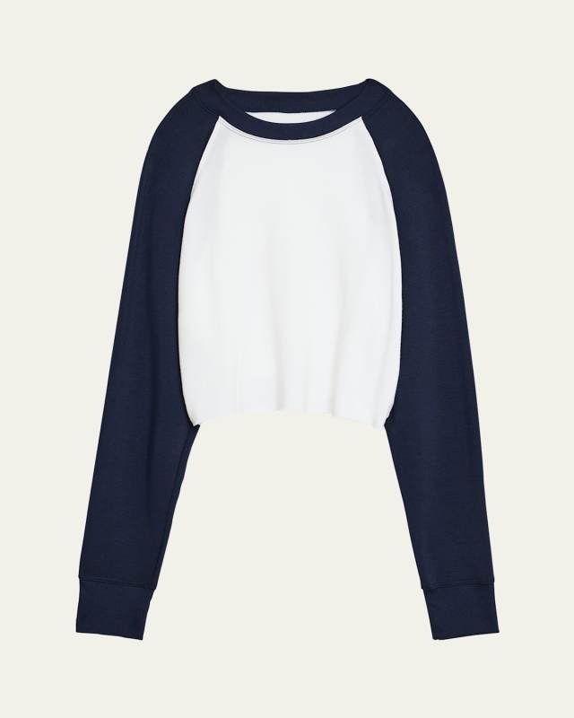 Warm Up Cropped Fleece Sweatshirt