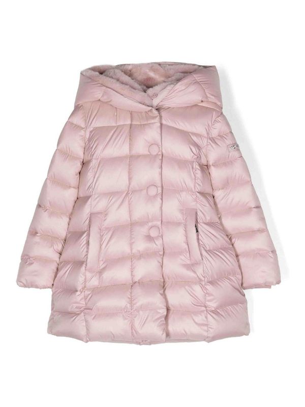 Monnalisa Bebè Blouson Rembourré - Blanc