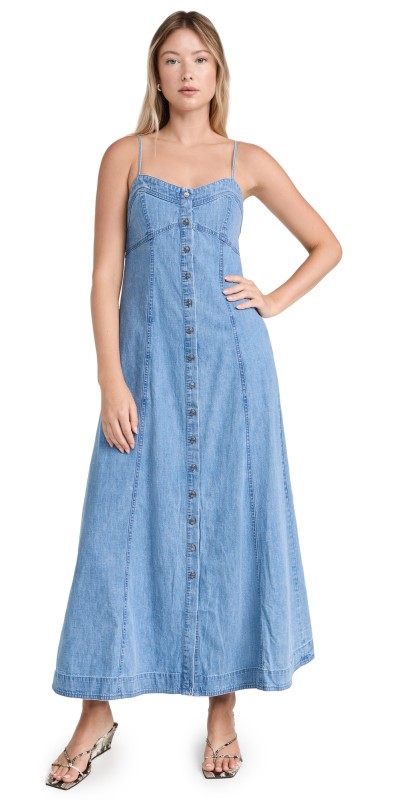 Free People Just Jill Maxi Dress Copen