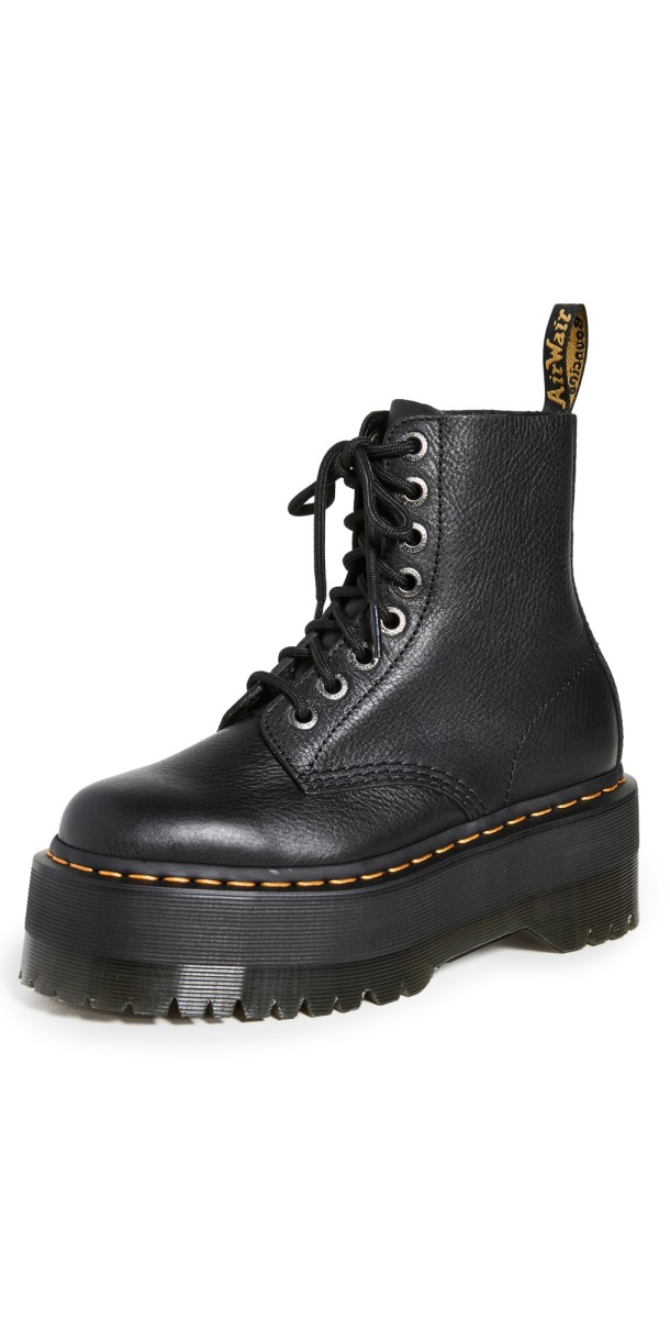Dr. Martens 1460 Pascal Max Combat Boots Black