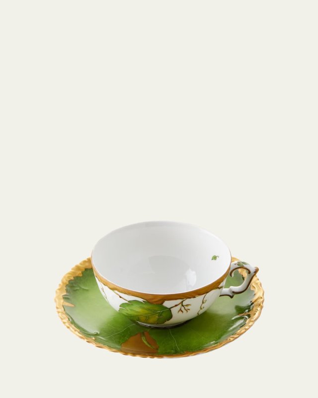 Ivy Garland Cup and Saucer