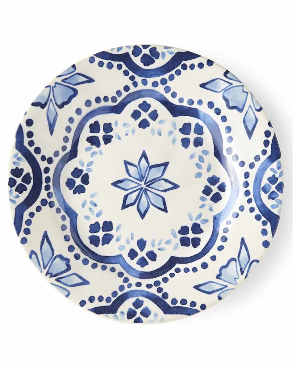 Iberian Side/Cocktail Plate - Indigo