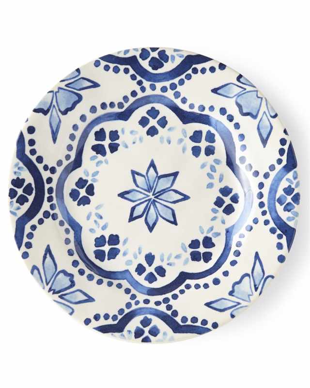Iberian Side/Cocktail Plate - Indigo
