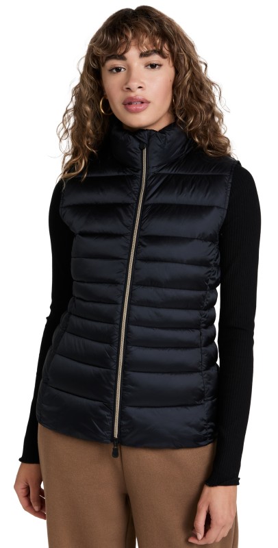 Save The Duck Lynn Short Puffer Vest Black