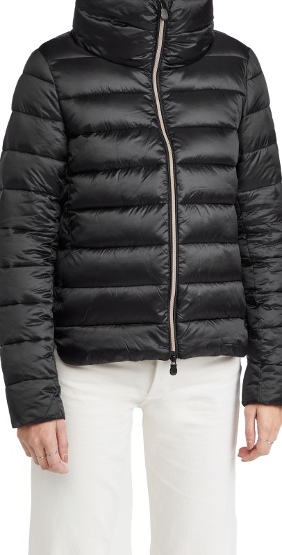 Save The Duck Elsie Short Puffer Jacket Black