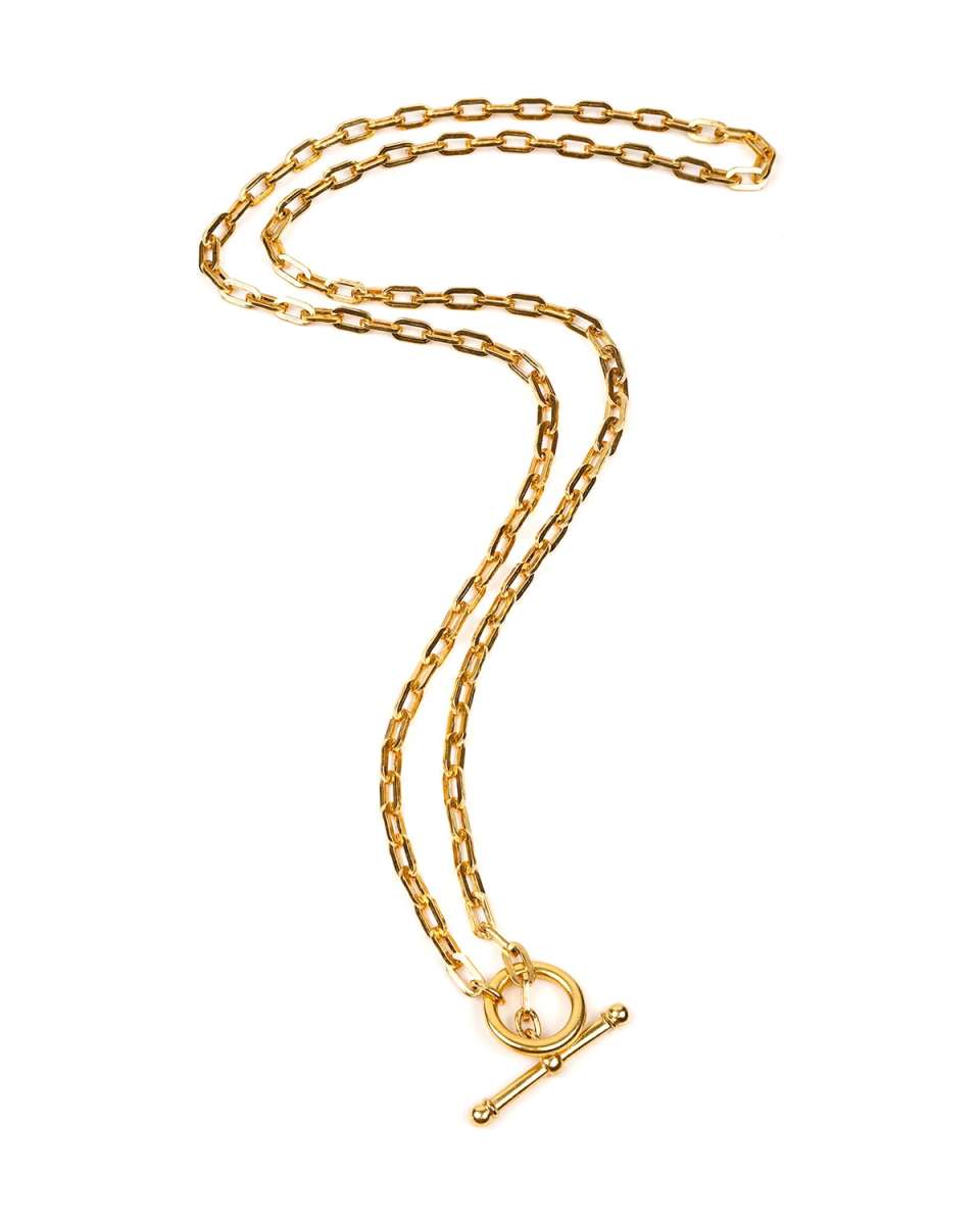 Long Oval-Link Necklace