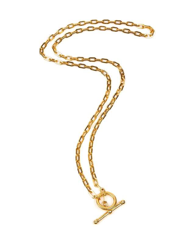 Long Oval-Link Necklace