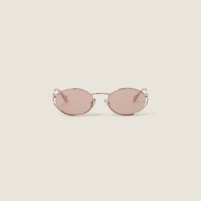 MIU MIU Miu Miu Logo sunglasses