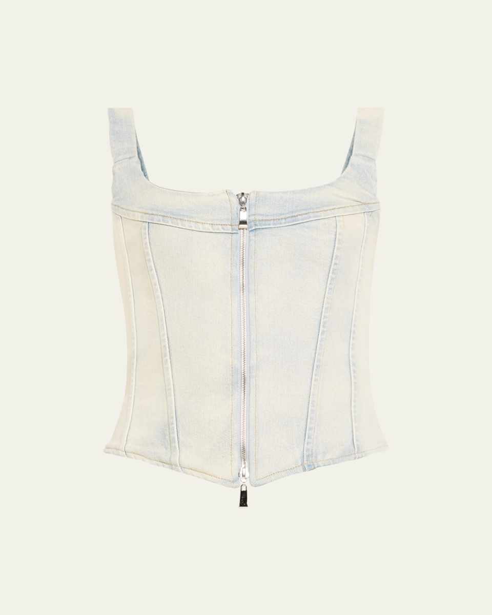 Rainy Denim Corset