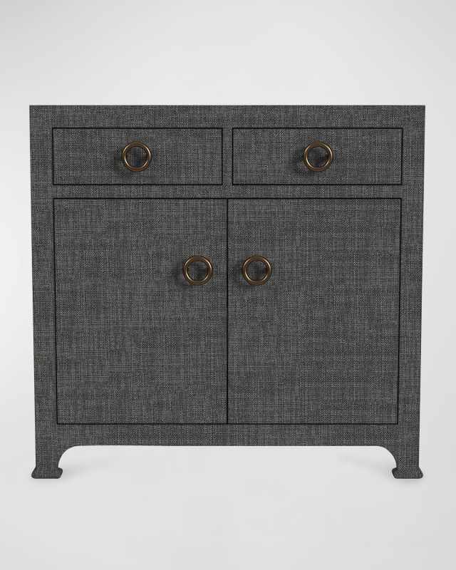 Camila Raffia Cabinet