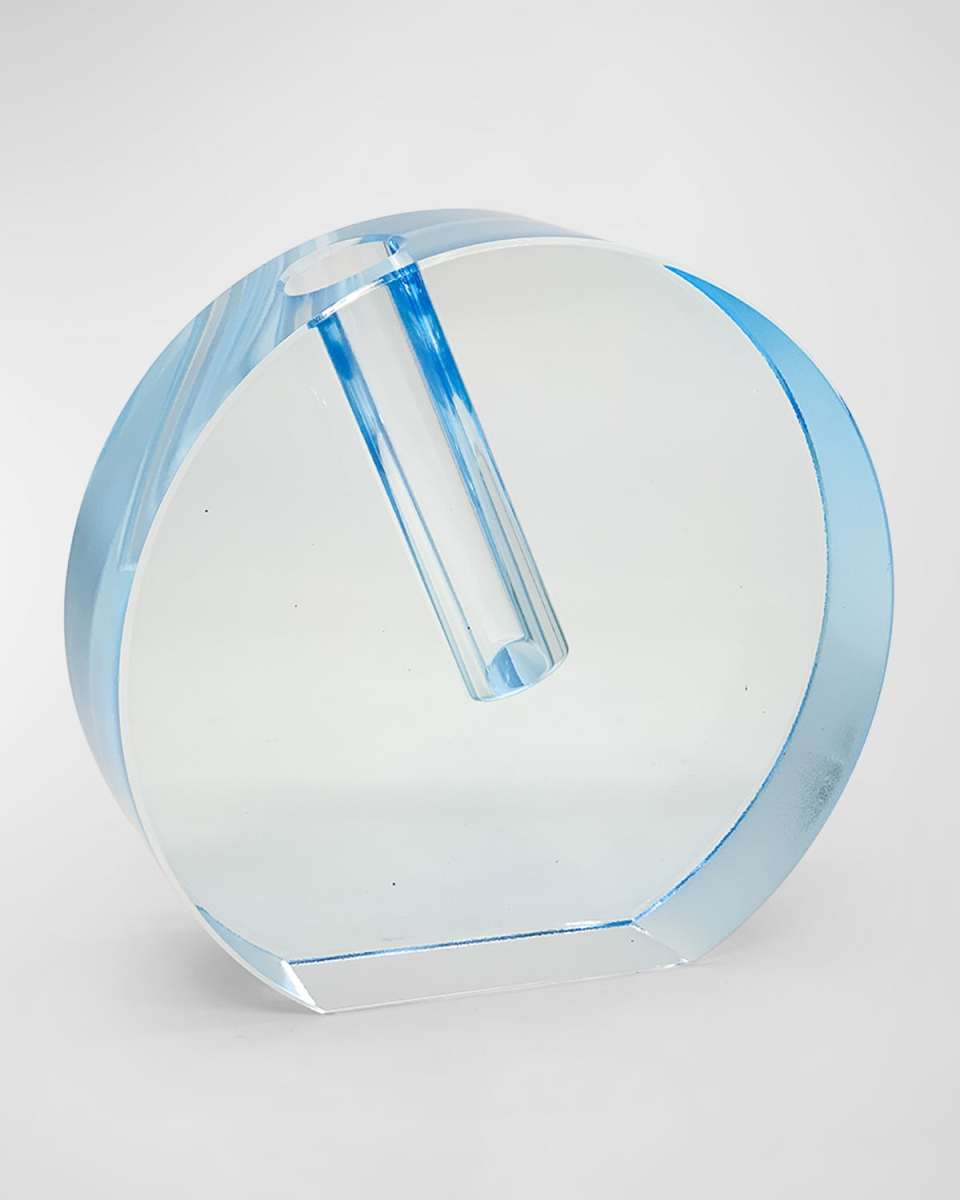 Round Crystal Vase - Small