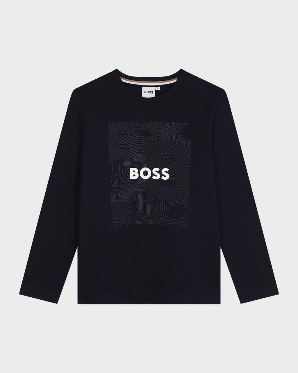 Boy's Classic Logo-Print T-Shirt, Size 4-5