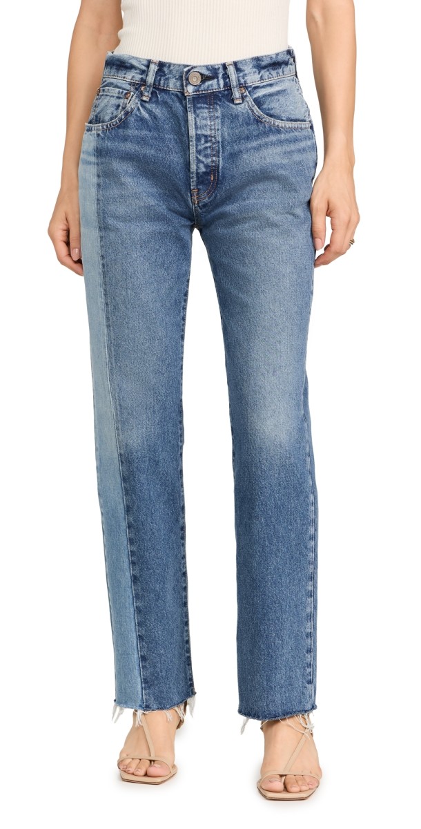 MOUSSY VINTAGE MV Westchase Straight Jeans Blue