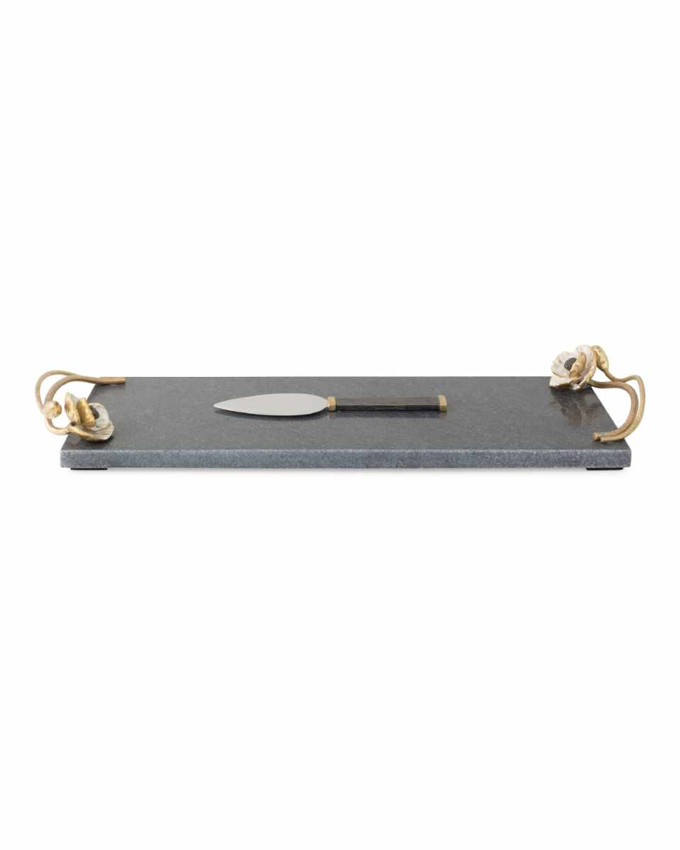 Anemone Small Cheese Board with Spreader