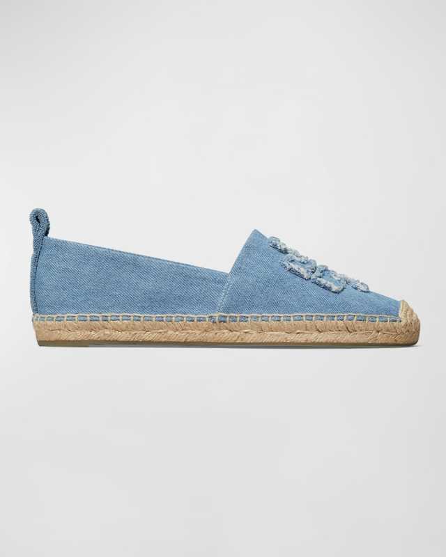 Double T Denim Espadrilles