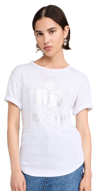 Isabel Marant Étoile Koldi Tee White